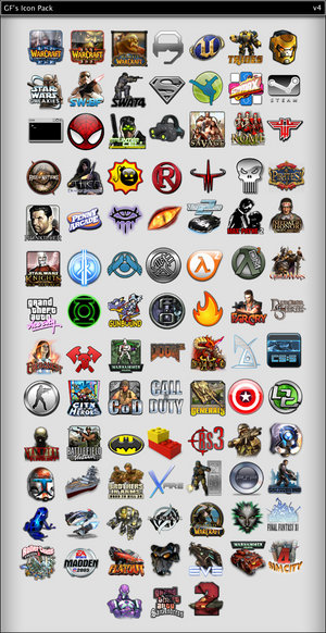Games icon pack